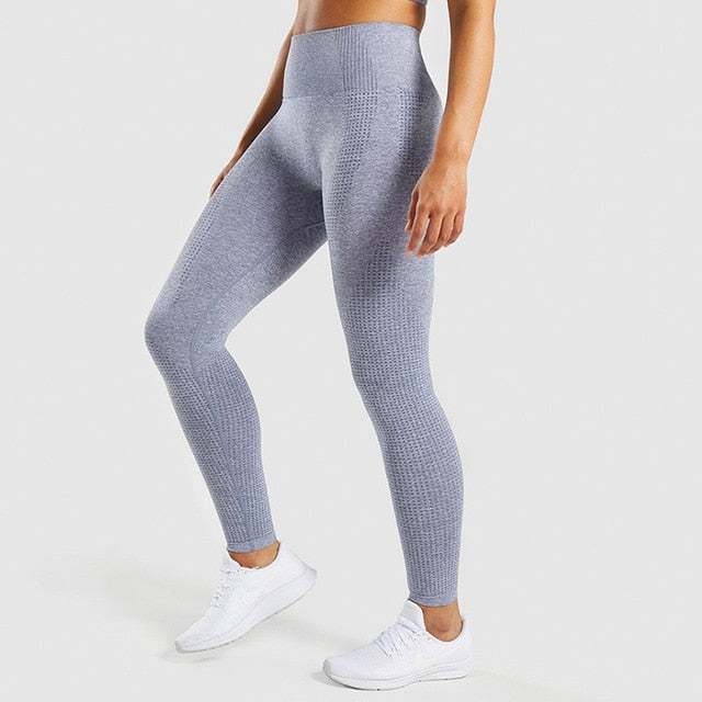 CHRLEISURE Fashion Seamless Fitness Leggings Feminina Jeggings Sportswear Women High Waist Workout Leggings Women