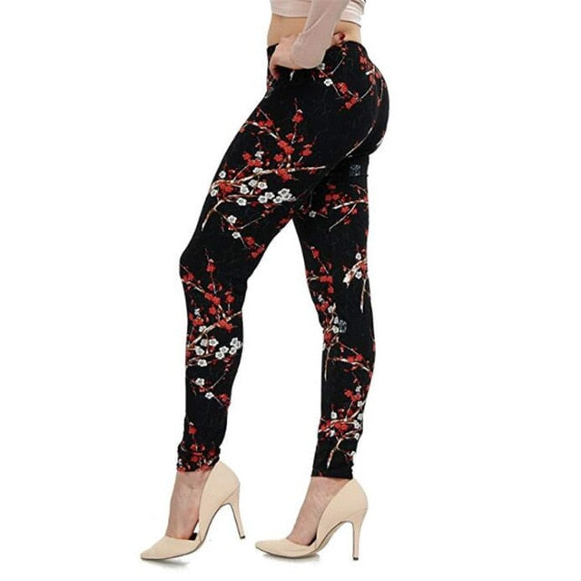 VISNXGI High Quality Women Leggings High Elastic Skinny Camouflage Legging Spring Summer Slimming Women Leisure Jegging Pants