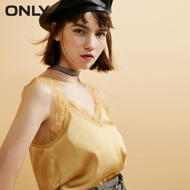 ONLY Women's Laced V-neckline Camisole 118303506