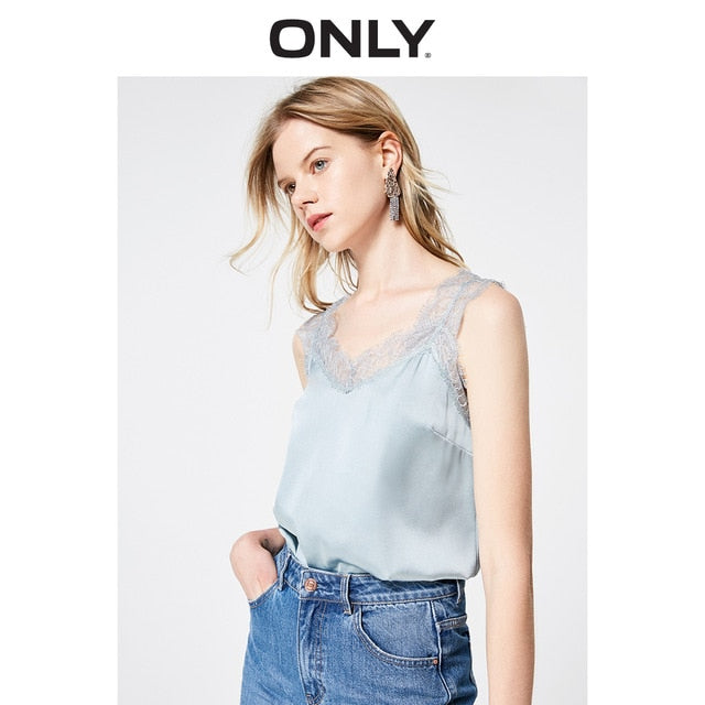ONLY Women's Laced V-neckline Camisole 118303506