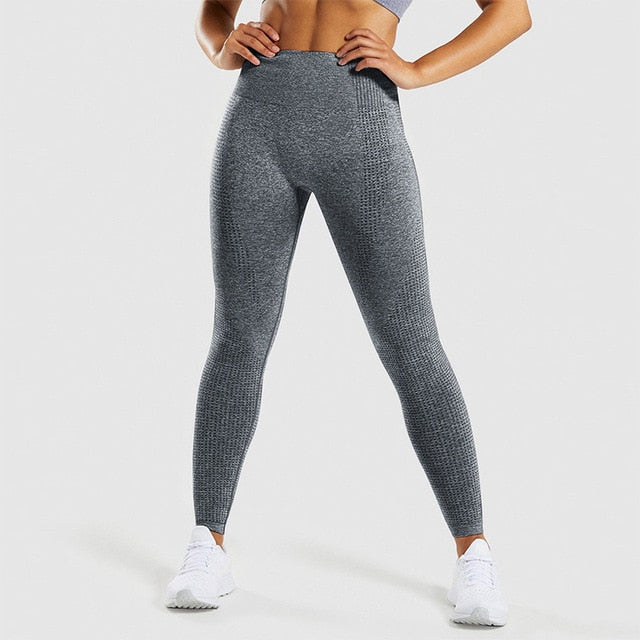 CHRLEISURE Fashion Seamless Fitness  Leggings Feminina Jeggings Sportswear Women High Waist Workout Leggings Women