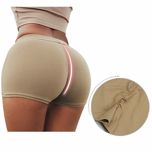 2019 Summer New Women Shorts Workout Sportwear Women High Waist Hip Lifting Shorts Workout Stretch Gym Bottoms Boxer Women Femme