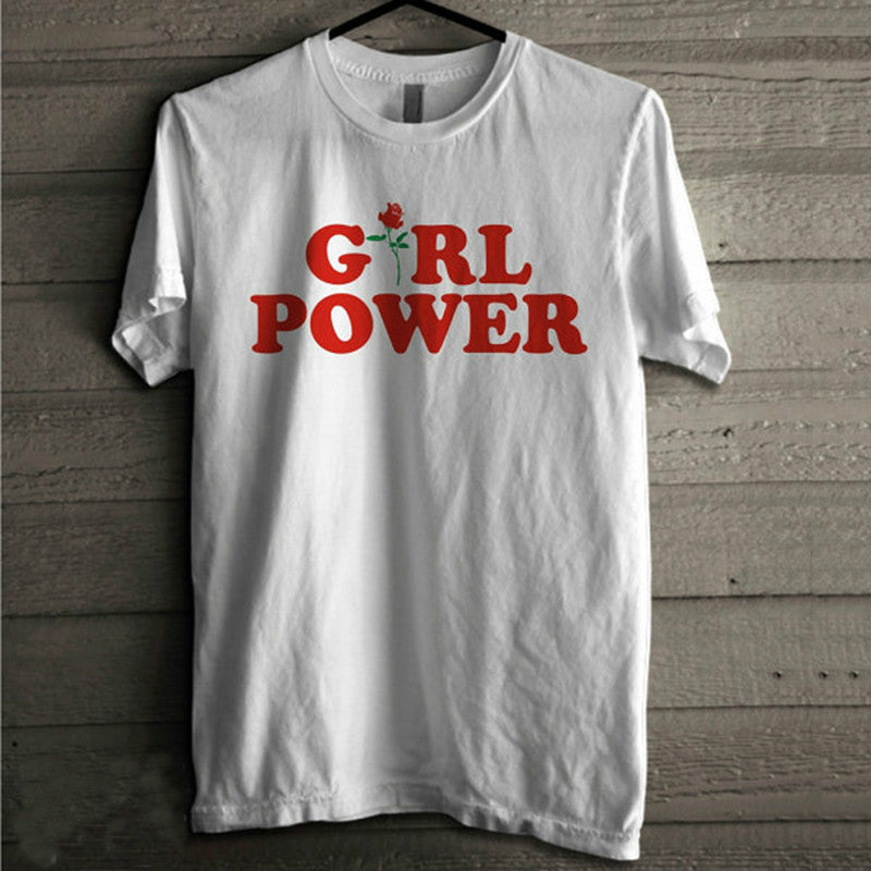 Girl Power Tshirt, Feminism Tee Girl Power Shirt 100% Unisex Cotton T-shirt