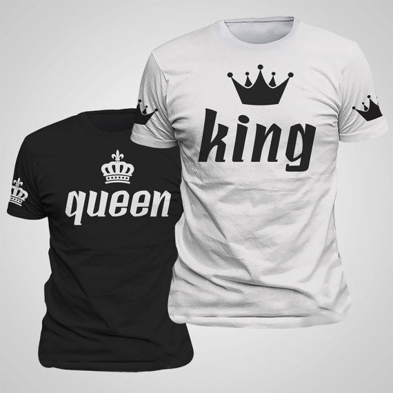 King Queen Lovers Tee