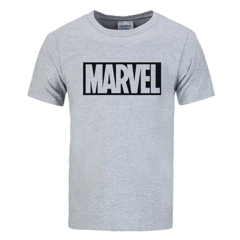 2017 New Brand Marvel t Shirt men tops tees Top quality cotton short sleeves Casual men tshirt marvel t shirts men free shipping