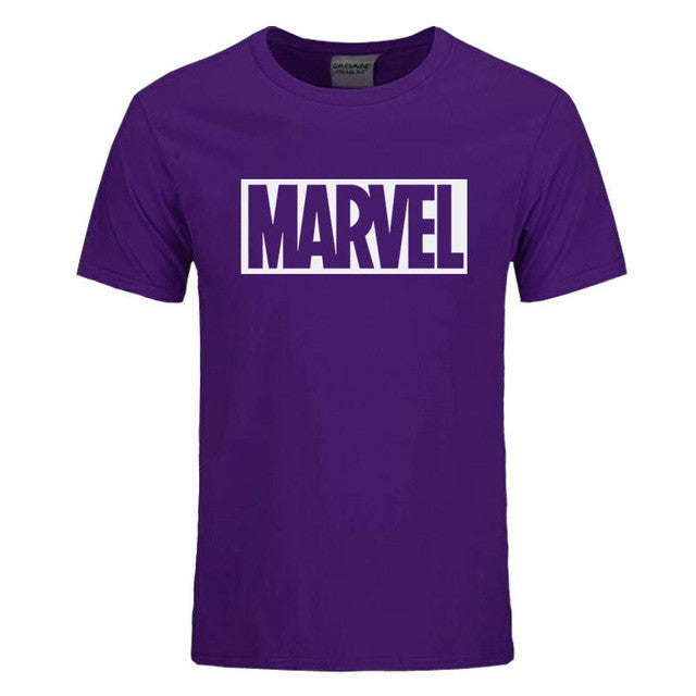 2017 New Brand Marvel t Shirt men tops tees Top quality cotton short sleeves Casual men tshirt marvel t shirts men free shipping