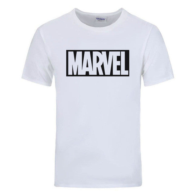 2017 New Brand Marvel t Shirt men tops tees Top quality cotton short sleeves Casual men tshirt marvel t shirts men free shipping