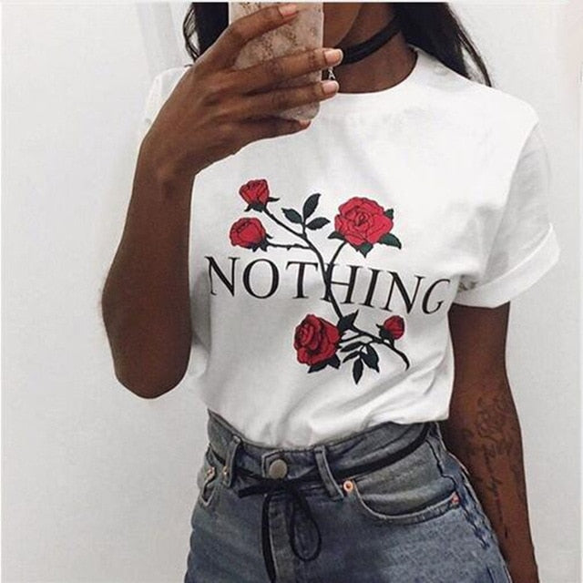 Soatrld 2018 New Harajuku Love Printed Women T-shirts Casual Tee Tops Summer Short Sleeve Female T shirt Women Clothing