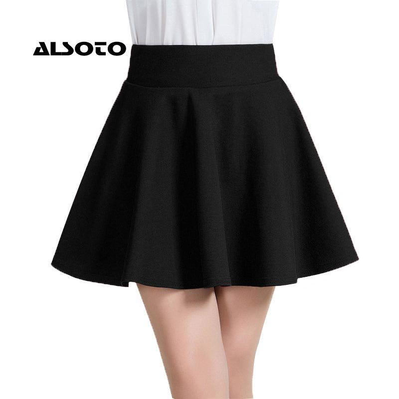 ALSOTO New Women Skirt Sexy Summer skirt Korean Version Short Skater Fashion Female Mini Skirt Women Clothing Bottoms Vadim tutu