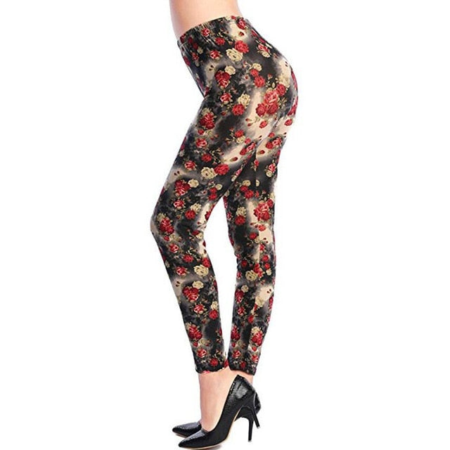 VISNXGI High Quality Women Leggings High Elastic Skinny Camouflage Legging Spring Summer Slimming Women Leisure Jegging Pants