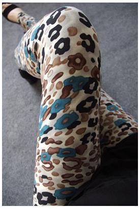 YSDNCHI 2019 Fashion Women Leggings Slim High Waist Elasticity Leggings Leopard Printing leggins Woman Pants Cotton Leggings